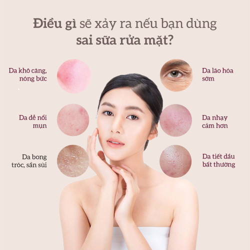 Sữa rửa mặt Re'au Botanical Plus A Moist Wash Foam - Date 11/24